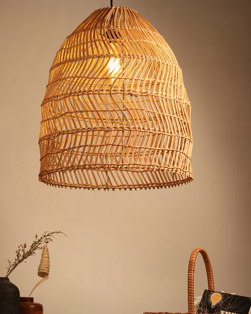 Rattan Ceiling Light for Dining Room and Lounge