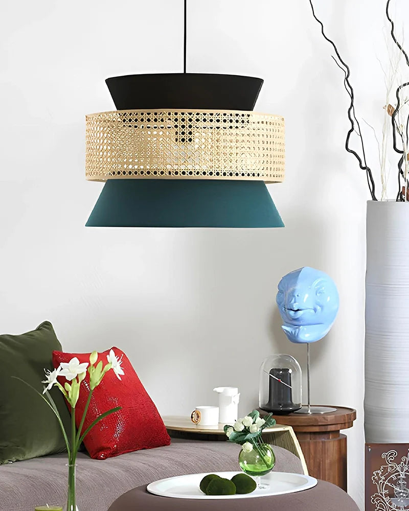 Artistic Rattan Pendant Lamp for Living Space and Dining AreaArtistic Rattan Pendant Lamp for Living Space and Dining Area