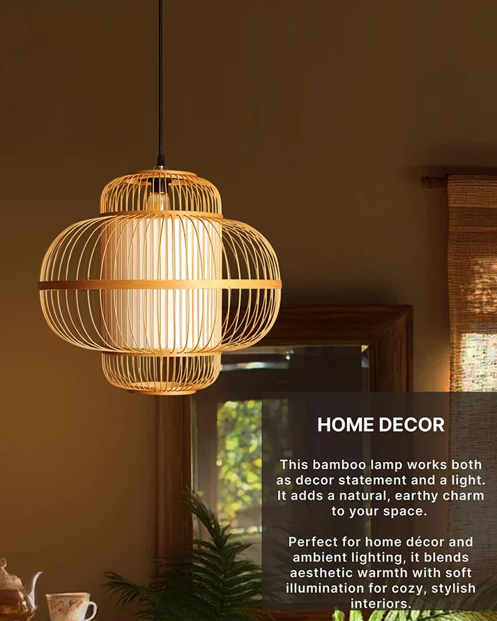 HANDMADE LAMP RUSTICN