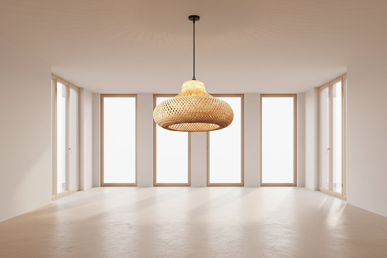 Bamboo Pendant Lamp | Hanging Light sp-44