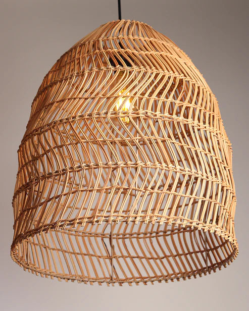 Rattan Ceiling Light for Dining Room and Lounge