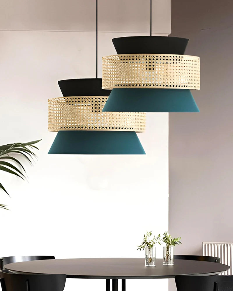 Artistic Rattan Pendant Lamp for Living Space and Dining AreaArtistic Rattan Pendant Lamp for Living Space and Dining Area