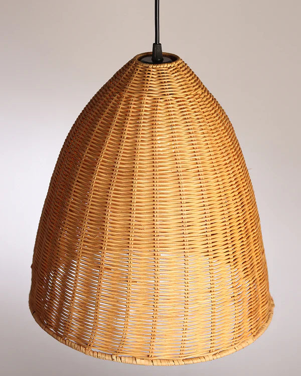 Modern Rattan Hanging Lamp for Bedroom and Study Room