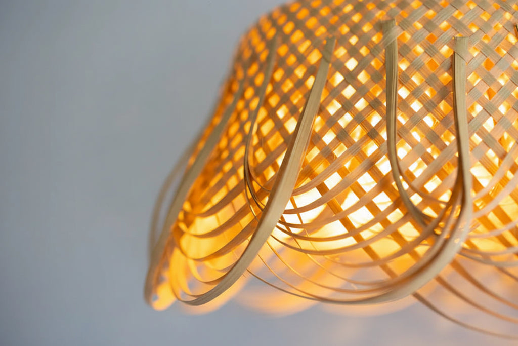 Bamboo Petal Crown Lamp