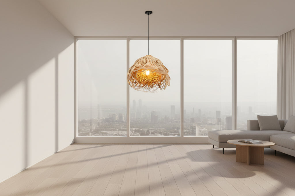 Bamboo Petal Crown Lamp