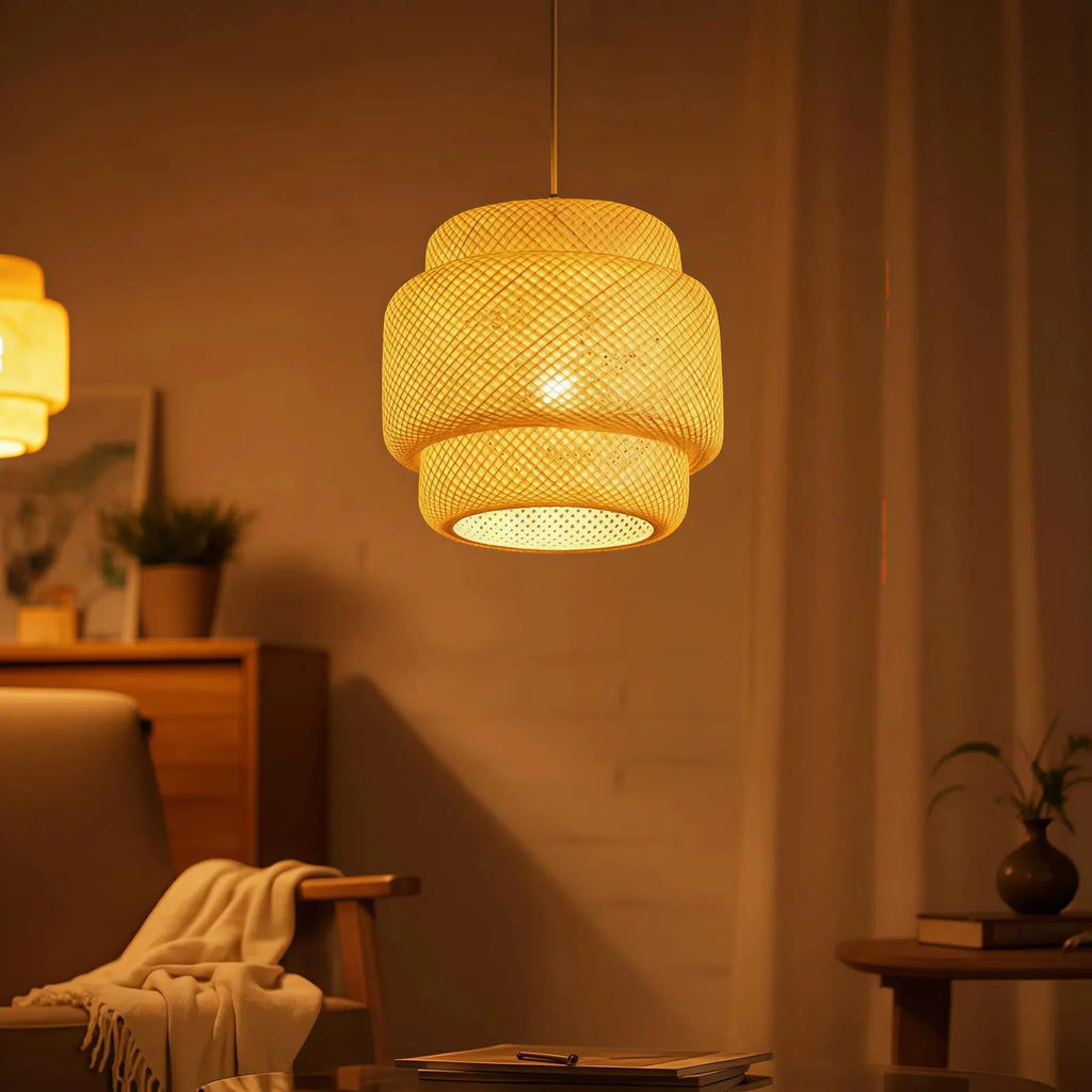 Galax 1 - Light Polished Lantern Pendant