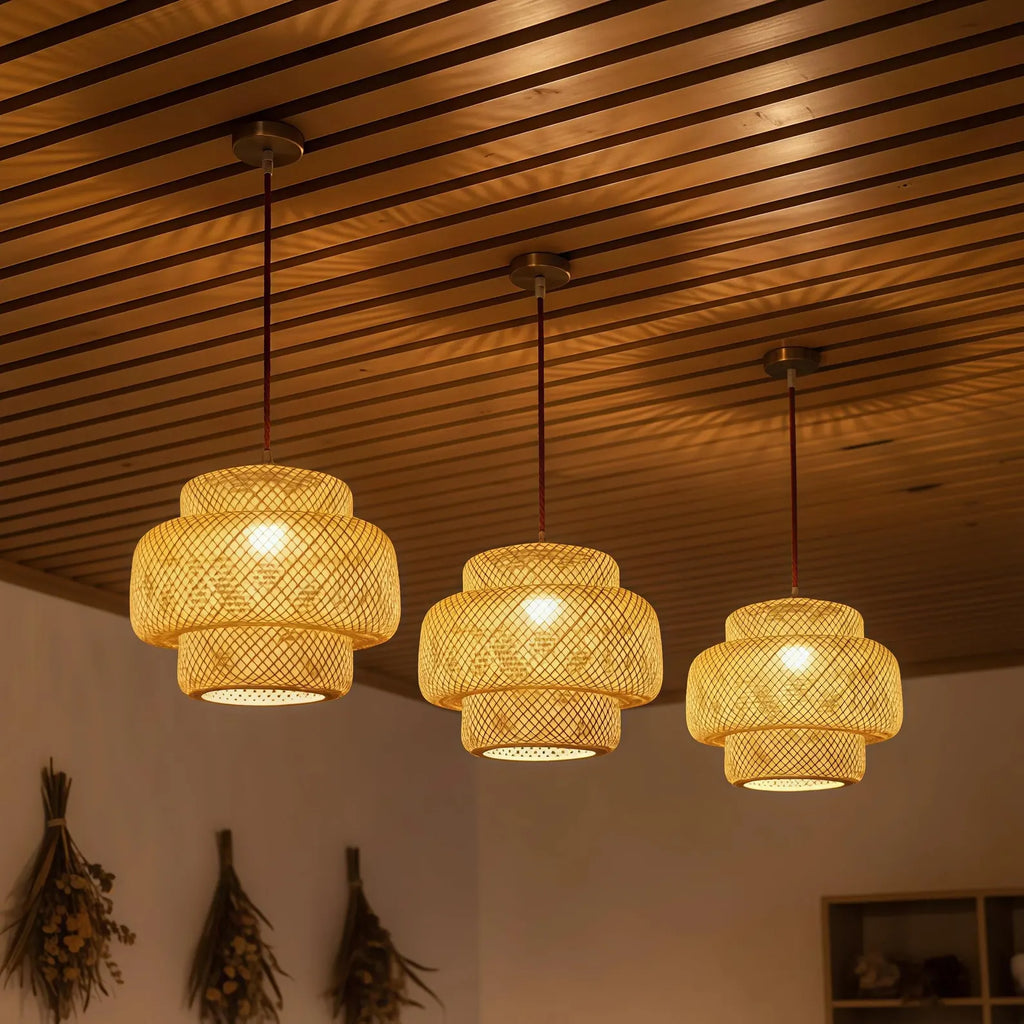 Galax 1 - Light Polished Lantern Pendant